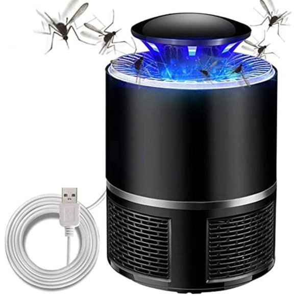 Bug Zapper,  Electric Mosquito & Fly Zappers/Killer - Hangable Mosquito Lamp - Picture 1 of 7